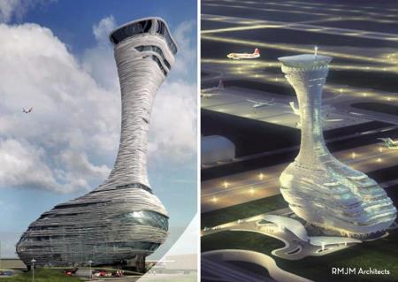 İstanbul Yeni Havalimanı İçin Trafik Kontrol Kulesi